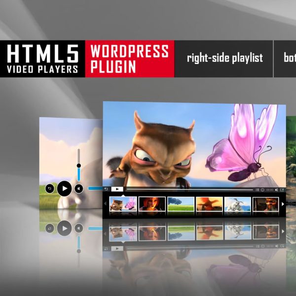 ▶️ HTML5 Video Player With Playlist WP Plugin