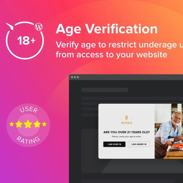 ⚙️ WordPress Age Verification Premium Plugin