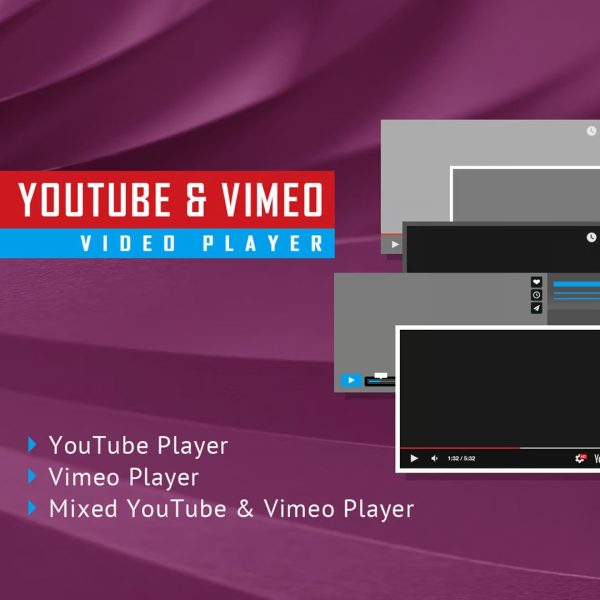 ▶️ Youtube Vimeo Video Player and Slider WordPress Plugin
