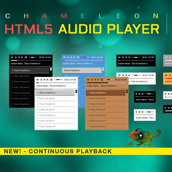 🔥 HTML5 Audio Player WordPress Plugin