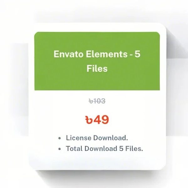 🖼️🚀 5 Exclusive Envato Elements Files
