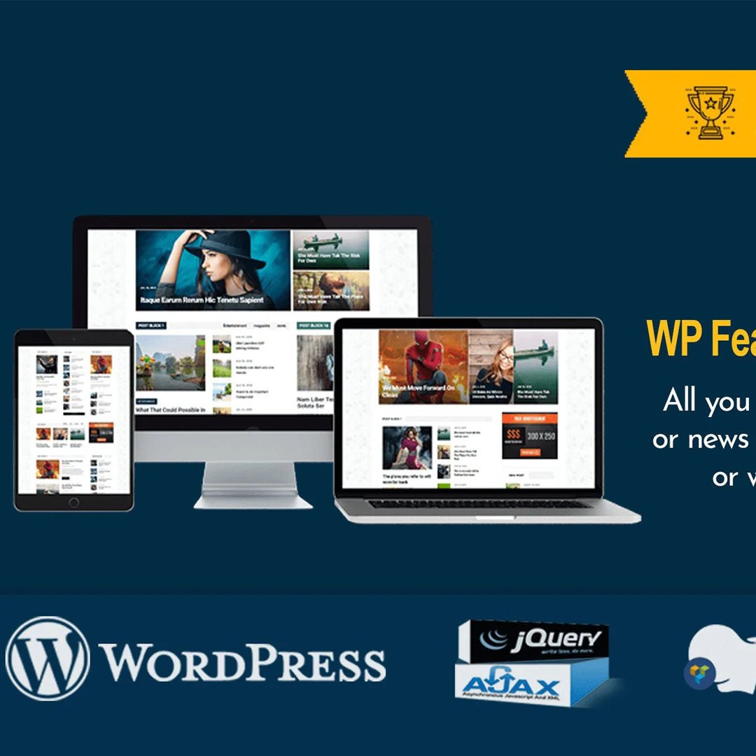 WP Smart Featured News – Dynamic Custom Post Showcase Plugin